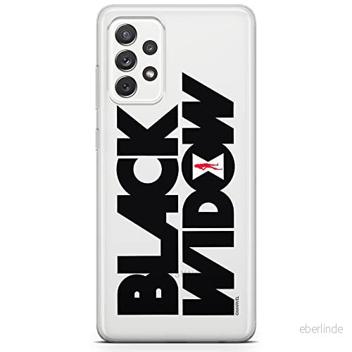 ERT GROUP mobiltelefonfodral för Samsung A33 5G originalt och officiellt licensierat Marvel mönster Black Widow 011 optimalt anpassad till formen på mobiltelefonen, gedeeltelijk transparant 5904805344169