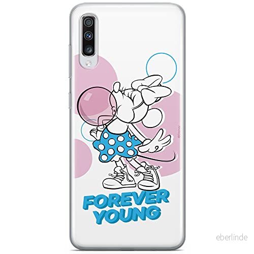 ERT GROUP mobiltelefonfodral för Samsung A70 originalt och officiellt licensierat Disney mönster Minnie 055 optimalt anpassad till formen på mobiltelefonen, fodral tillverkad av TPU plast 5903537634029