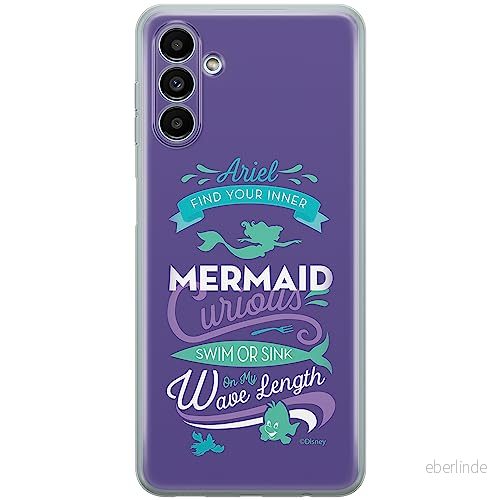 ERT GROUP mobiltelefonfodral för Samsung A13 5G/A04S originalt och officiellt licensierat Disney mönster Ariel 002 optimalt anpassad till formen på mobiltelefonen, fodral tillverkad av TPU plast 5904805574535