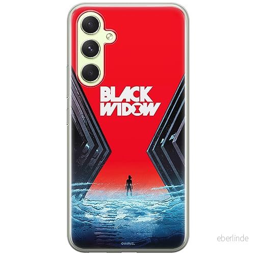 ERT GROUP mobiltelefonfodral för Samsung A54 5G originalt och officiellt licensierat Marvel mönster Black Widow 001 optimalt anpassad till formen på mobiltelefonen, fodral tillverkad av TPU plast 5905511815356