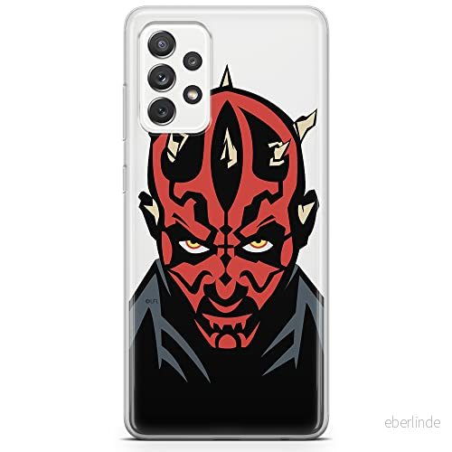 ERT GROUP mobiltelefonfodral för Samsung A73 5G originalt och officiellt licensierat Star Wars mönster Darth Maul 004 optimalt anpassad till formen på mobiltelefonen, gedeeltelijk transparant 5904805516542