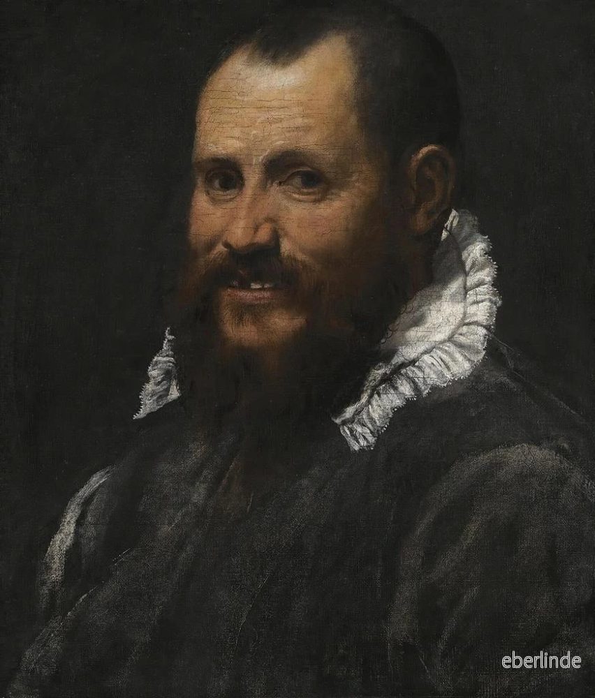 Målning Portrait av en man - Annibale Carracci | Konsttryck - Bild 2
