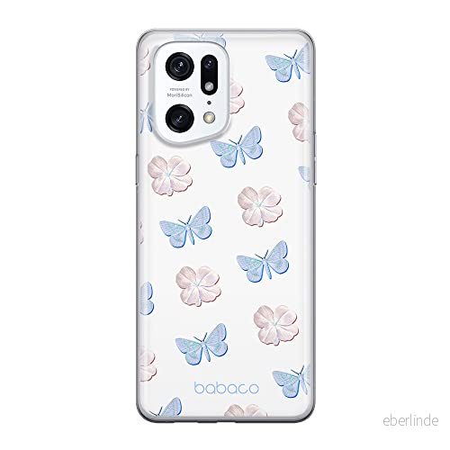ERT GROUP mobiltelefonfodral för Oppo FIND X5 PRO originalt och officiellt licensierat Babaco mönster Flowers 043 optimalt anpassad till formen på mobiltelefonen, fodral tillverkad av TPU plast 5905511415112