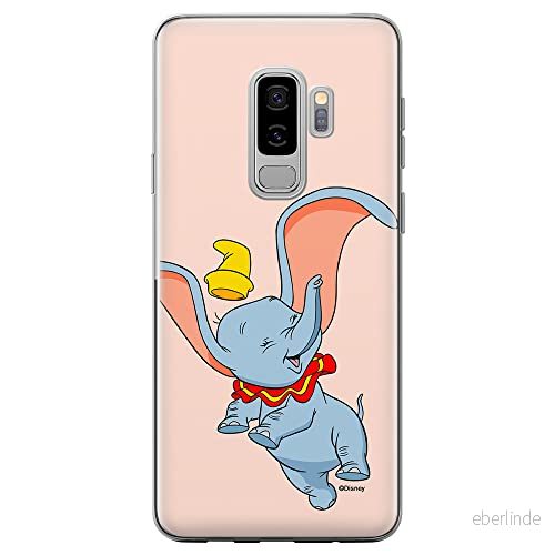 ERT GROUP mobiltelefonfodral för Samsung S9 PLUS originalt och officiellt licensierat Disney mönster Dumbo 015 optimalt anpassad till formen på mobiltelefonen, fodral tillverkad av TPU plast 5905131180865