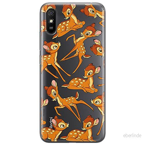 ERT GROUP mobiltelefonfodral för Xiaomi REDMI 9A originalt och officiellt licensierat Disney mönster Bambi 017 optimalt anpassad till formen på mobiltelefonen, gedeeltelijk transparant 5905131798381