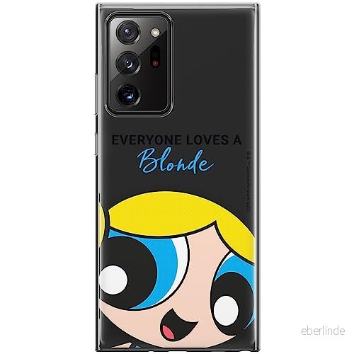 ERT GROUP mobiltelefonfodral för Samsung GALAXY NOTE 20 ULTRA originalt och officiellt licensierat The Powerpuff Girls mönster 012, gedeeltelijk transparant 5905511961602