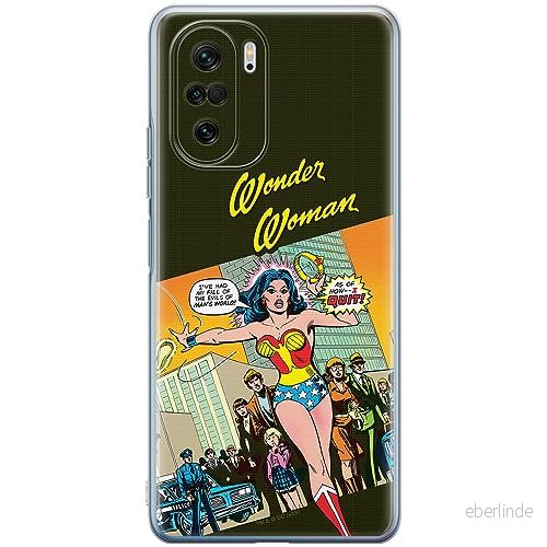 ERT GROUP mobiltelefonfodral för Xiaomi MI 11i/ REDMI K40/K40 PRO/POCO F3/ F3 PRO originalt och officiellt licensierat DC mönster Wonder Woman 016, fodral tillverkad av TPU plast 5905511893804