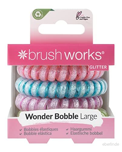 Brushworks Wonder Bobble stor glitter (förpackning med 5) 5060455145461