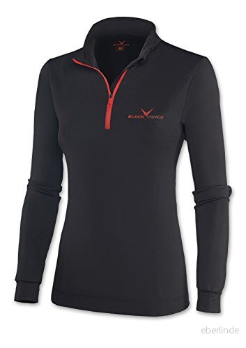 Black Crevice Ski Rolli för män med dragkedja I långärmad funktionell tröja storlekar flexibel och ventilerande herr 9120062937807