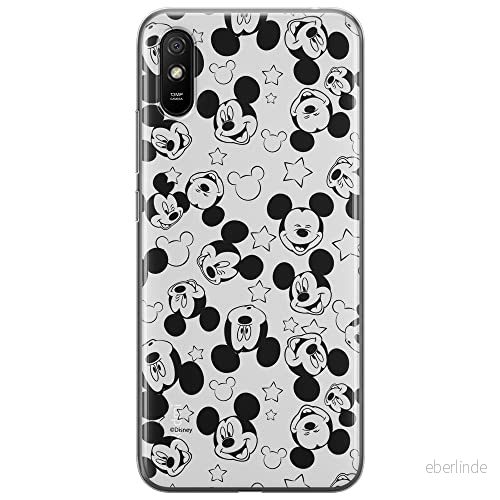 ERT GROUP mobiltelefonfodral för Xiaomi REDMI 9A originalt och officiellt licensierat Disney mönster Mickey 007 optimalt anpassad till formen på mobiltelefonen, fodral tillverkad av TPU plast 5903040268629
