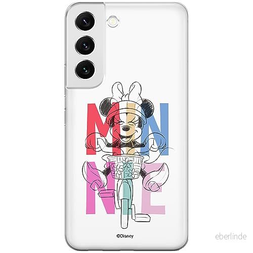 ERT GROUP mobiltelefonfodral för Samsung S22 PLUS originalt och officiellt licensierat Disney mönster Minnie 068 optimalt anpassad till formen på mobiltelefonen, fodral tillverkad av TPU plast 5905511990718