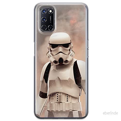 ERT GROUP mobiltelefonfodral för Oppo A92/ A72/ A52 originalt och officiellt licensierat Star Wars mönster Stormtrooper 003 anpassad till formen på mobiltelefonen, fodral tillverkad av TPU plast 5903040211410