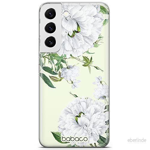 ERT GROUP mobiltelefonfodral för Samsung S22 PLUS originalt och officiellt licensierat Babaco mönster Flowers 047 optimalt anpassad till formen på mobiltelefonen, fodral tillverkad av TPU plast 5905131336224
