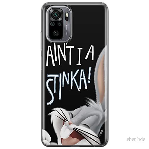 ERT GROUP mobiltelefonfodral för Xiaomi REDMI NOTE 10/ 10S originalt och officiellt licensierat Looney Tunes mönster Bugs 003 anpassad till formen på mobiltelefonen, fodral tillverkad av TPU plast 5903537193588