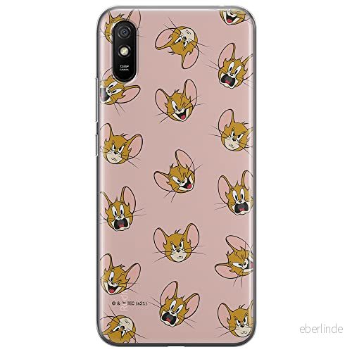 ERT GROUP mobiltelefonfodral för Xiaomi REDMI 9A originalt och officiellt licensierat Tom and Jerry mönster 008 optimalt anpassad till formen på mobiltelefonen, fodral tillverkad av TPU plast 5904805262210