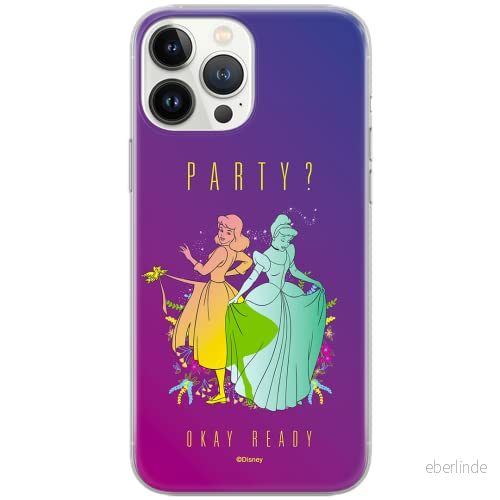 ERT GROUP mobiltelefonfodral för Apple Iphone 6/6S originalt och officiellt licensierat Disney mönster Cindrella 002 Vit optimalt anpassad till formen på mobiltelefonen, fodral tillverkad av TPU plast 5902980563542