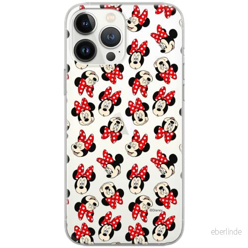 ERT GROUP mobiltelefonfodral för Xiaomi MI 10T 5G / PRO originalt och officiellt licensierat Disney mönster Minnie 001 anpassad till formen på mobiltelefonen, gedeeltelijk transparant 5903040340332