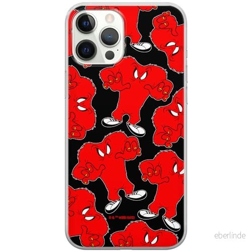 ERT GROUP mobiltelefonfodral för Iphone 12 PRO MAX originalt och officiellt licensierat Looney Tunes mönster Gossamer 001 anpassad till formen på mobiltelefonen, fodral tillverkad av TPU plast 5905511672652
