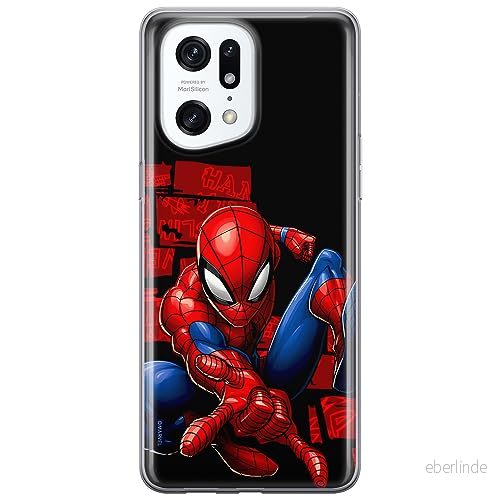 ERT GROUP mobiltelefonfodral för Oppo FIND X5 PRO originalt och officiellt licensierat Marvel mönster Spider Man 040 optimalt anpassad till formen på mobiltelefonen, fodral tillverkad av TPU plast 5905795016227
