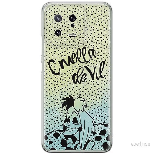 ERT GROUP mobiltelefonfodral för Xiaomi 13 originalt och officiellt licensierat Disney mönster Cruella 002 optimalt anpassad till formen på mobiltelefonen, fodral tillverkad av TPU plast 5905511913779