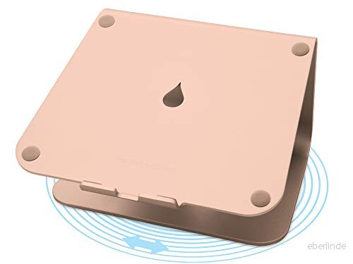 Regndesign mStand360 laptop stativ med vridbar bas, guld 891607000667