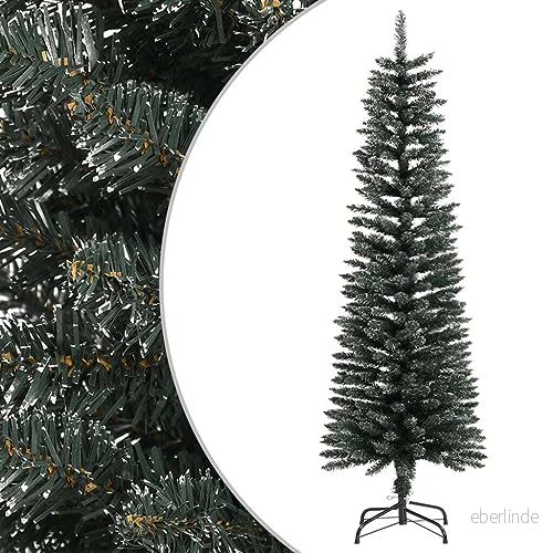 VidaXl Plastgran Smal Med Fot Grön 150 Cm Pvc 8720287110262