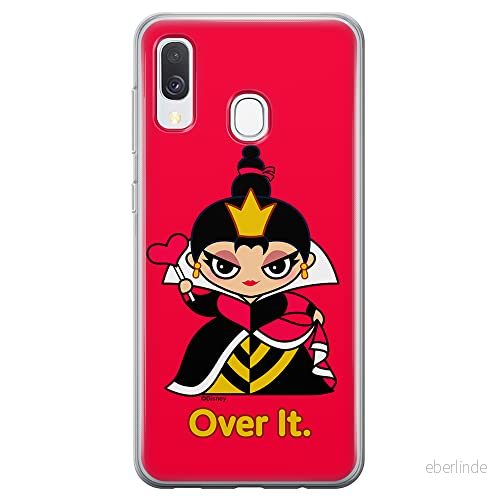 ERT GROUP mobiltelefonfodral för Samsung A40 originalt och officiellt licensierat Disney mönster Queen of Hearts 001 optimalt anpassad till formen på mobiltelefonen, fodral tillverkad av TPU plast 5905131431066
