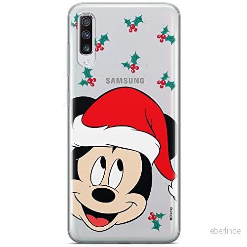 ERT GROUP mobiltelefonfodral för Samsung A70 originalt och officiellt licensierat Disney mönster Mickey 041 optimalt anpassad till formen på mobiltelefonen, gedeeltelijk transparant 5903932059403