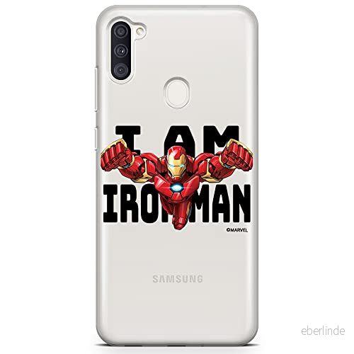 ERT GROUP mobiltelefonfodral för Samsung A03S originalt och officiellt licensierat Marvel mönster Iron Man 028 optimalt anpassad till formen på mobiltelefonen, gedeeltelijk transparant 5904805141867