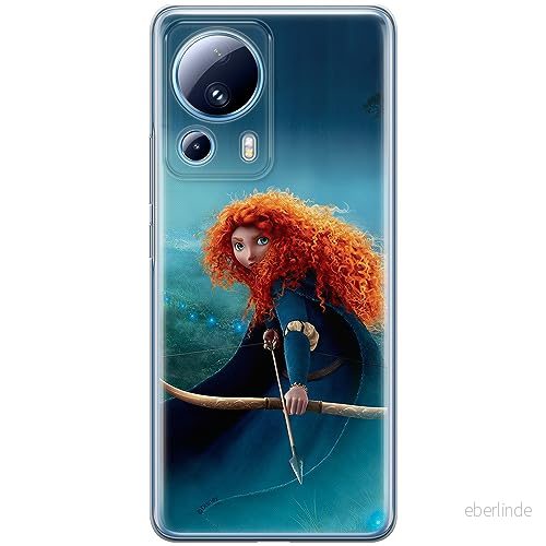 ERT GROUP mobiltelefonfodral för Xiaomi 13 LITE/CIVI 2 originalt och officiellt licensierat Disney mönster Merida 001 optimalt anpassad till formen på mobiltelefonen, fodral tillverkad av TPU plast 5905511931346