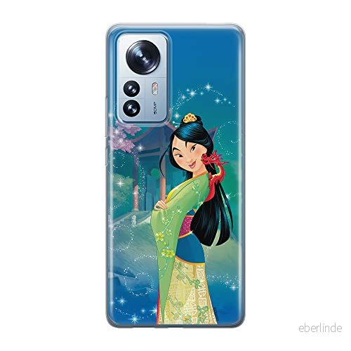 ERT GROUP mobiltelefonfodral för Xiaomi 12 / 12X originalt och officiellt licensierat Disney mönster Mulan 001 optimalt anpassad till formen på mobiltelefonen, fodral tillverkad av TPU plast 5905511476069