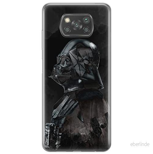ERT GROUP mobiltelefonfodral för Xiaomi POCOPHONE X3 originalt och officiellt licensierat Star Wars mönster Darth Vader 003 anpassad till formen på mobiltelefonen, fodral tillverkad av TPU plast 5903537128221