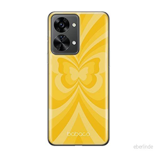 ERT GROUP mobiltelefonfodral för Oneplus NORD 2T 5G originalt och officiellt licensierat Babaco mönster Butterflies 001 optimalt anpassad till formen på mobiltelefonen, fodral tillverkad av TPU plast 5905511272838