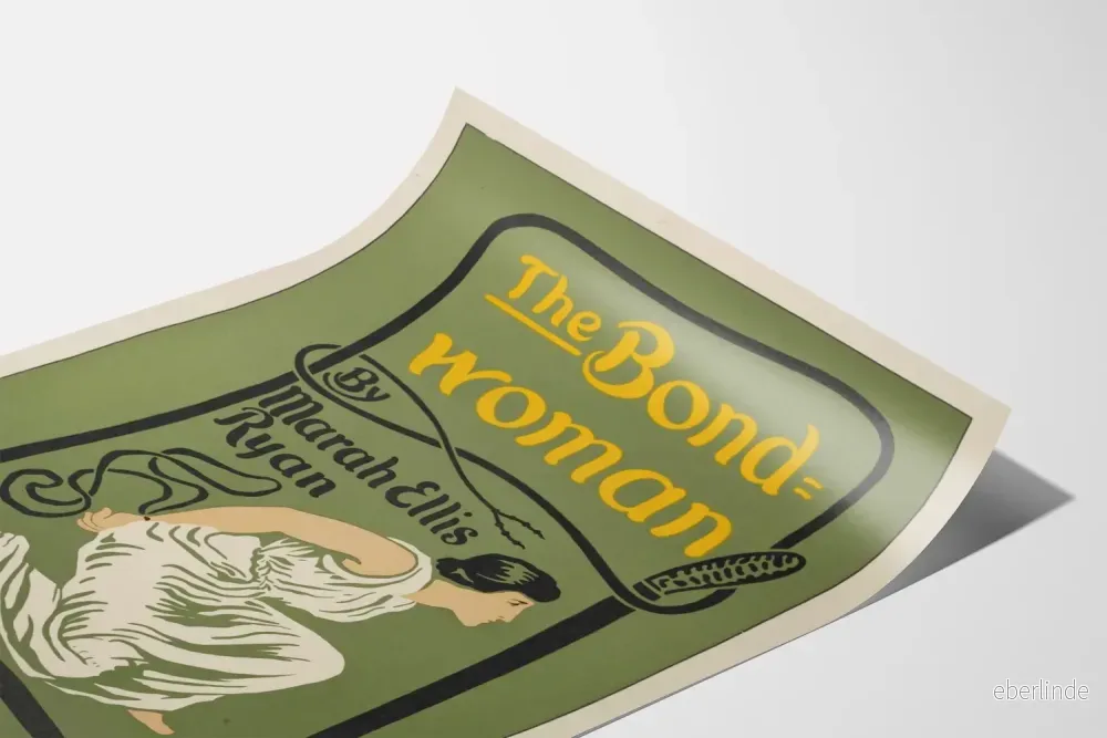 Vintage dekorativ poster The Bond Woman av Marah Ellis Ryan - Bild 3