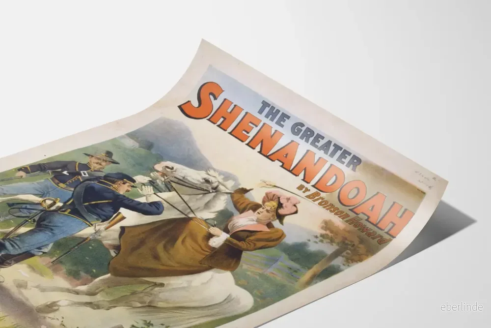 Vintageposter The Greater Shenandoah Bronson Howard - Bild 3