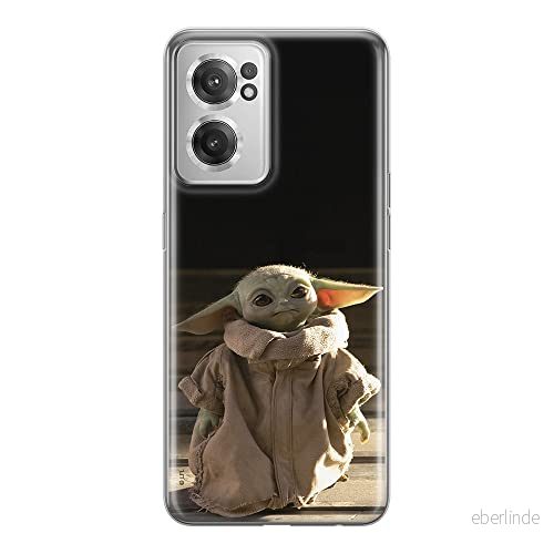 ERT GROUP mobiltelefonfodral för Oneplus NORD CE 2 originalt och officiellt licensierat Star Wars mönster Baby Yoda 001 optimalt anpassad till formen på mobiltelefonen, fodral tillverkad av TPU plast 5905511287108
