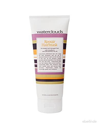 WATERCLOUDS E001 21P 015984,Repair haarmasker voor behandeld en beschadigd haar, 200 ml,eén maat,Geen kleur 7350020923029