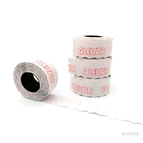 26×12 Blister 10 Rullar Etiketter för prissättning, Permanent, Vit 1 000 rulle, Totalt 8021017670293 26×12 Blister 10 Rullar Etiketter för prissättning, Permanent, Vit 1 000 rulle, Totalt 8021017670293