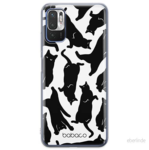 ERT GROUP mobiltelefonfodral för Xiaomi REDMI NOTE 10 5G / POCO M3 PRO originalt och officiellt licensierat Babaco mönster Cats 005, fodral tillverkad av TPU plast 5905131101945