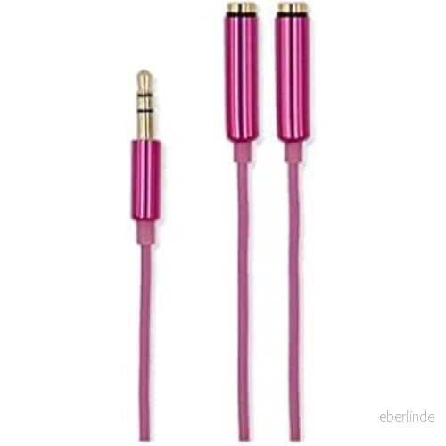 Aiino laddare/synkroniseringskabel datakabel för Apple iPod/iPhone 4/4S rosa/lila 8032755491330