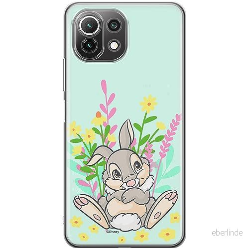 ERT GROUP mobiltelefonfodral för Xiaomi 11 LITE 4G / 5G originalt och officiellt licensierat Disney mönster Thumper 004 anpassad till formen på mobiltelefonen, fodral tillverkad av TPU plast 5905795047801