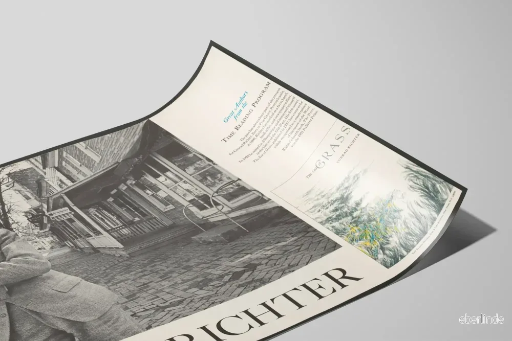 Vintageposter av Conrad Richter – Författare och västernlitteratur - Bild 2