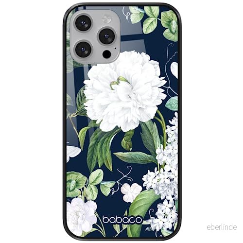 ERT GROUP mobiltelefonfodral för Apple Iphone 13 PRO originalt och officiellt licensierat Babaco mönster Flowers 031 tillverkad av härdat glas, skyddsfodral 5905131284372