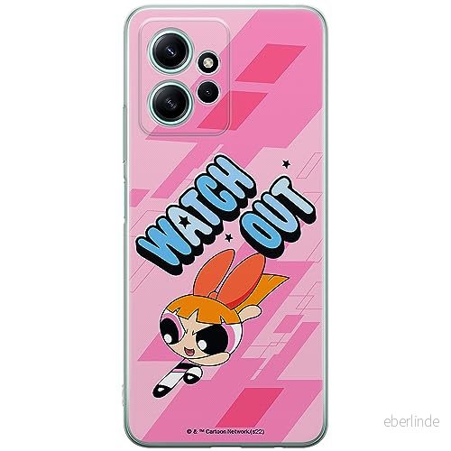 ERT GROUP mobiltelefonfodral för Xiaomi REDMI NOTE 12 4G originalt och officiellt licensierat The Powerpuff Girls mönster 035 anpassad till formen på mobiltelefonen, fodral tillverkad av TPU plast 5905511980863