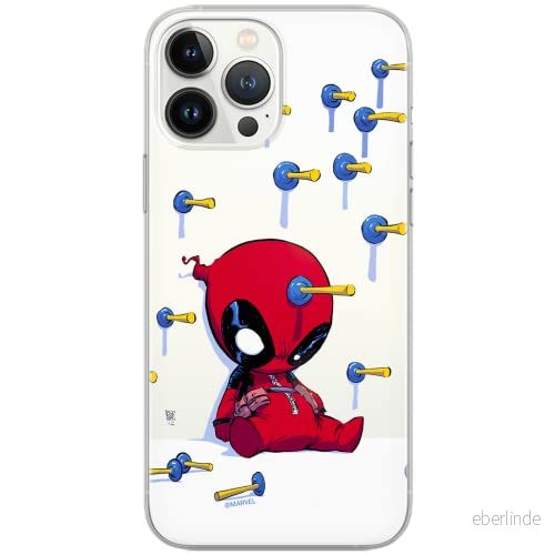 ERT GROUP mobiltelefonfodral för Samsung A13 4G originalt och officiellt licensierat Marvel mönster Deadpool 005 optimalt anpassad till formen på mobiltelefonen, gedeeltelijk transparant 5904805540806