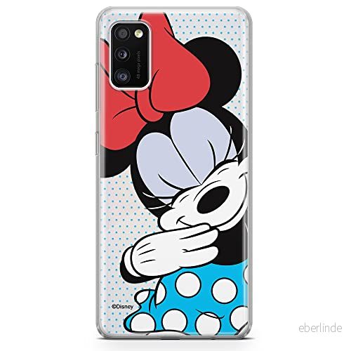 ERT GROUP mobiltelefonfodral för Samsung A41 originalt och officiellt licensierat Disney mönster Minnie 033 optimalt anpassad till formen på mobiltelefonen, gedeeltelijk transparant 5903537510712