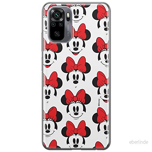 ERT GROUP mobiltelefonfodral för Xiaomi REDMI NOTE 10/ 10S originalt och officiellt licensierat Disney mönster Minnie 058 anpassad till formen på mobiltelefonen, fodral tillverkad av TPU plast 5903537183060