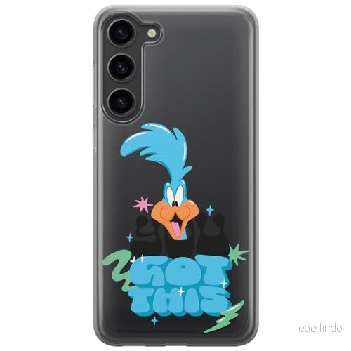 ERT GROUP mobiltelefonfodral för Samsung S23 originalt och officiellt licensierat Looney Tunes mönster Roadrunner 003 optimalt anpassad till formen på mobiltelefonen, gedeeltelijk transparant 5905795126070