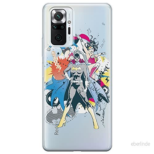 ERT GROUP mobiltelefonfodral för Xiaomi REDMI NOTE 10 PRO originalt och officiellt licensierat DC mönster Super Girls 001 optimalt anpassad till formen på mobiltelefonen, gedeeltelijk transparant 5903932823134
