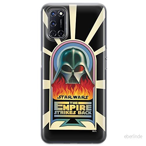 ERT GROUP mobiltelefonfodral för Oppo A92/ A72/ A52 originalt och officiellt licensierat Star Wars mönster Darth Vader 027 anpassad till formen på mobiltelefonen, fodral tillverkad av TPU plast 5903040211335